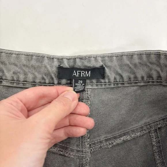 AFRM Parker Cargo in Smoke Grey Size 29